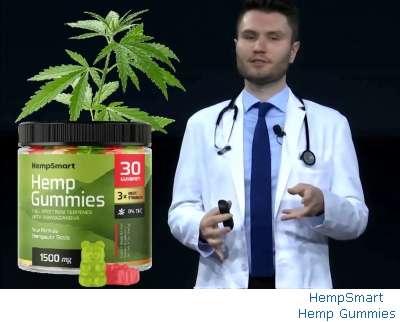 HempSmart Hemp Gummies label
